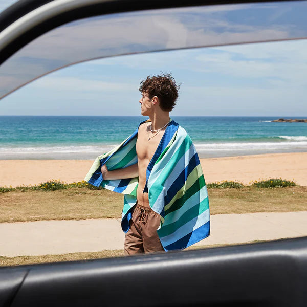 Dock & Bay - Beach Towel - Cool Lagoon - XL