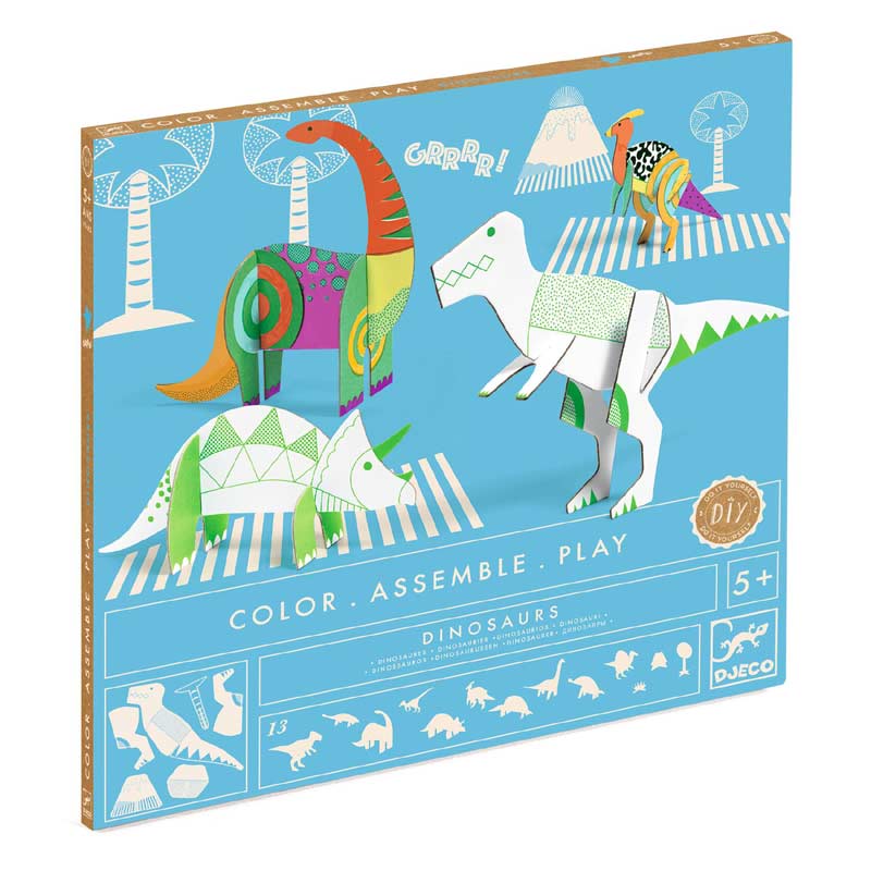 Djeco - Do It Yourself Craft Set - Dinosaurs