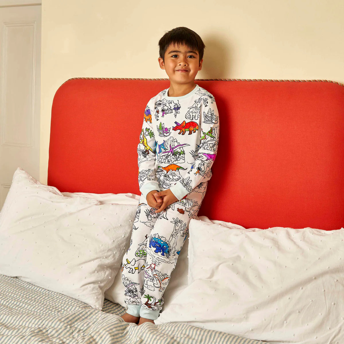 Eat Sleep Doodle - Dinosaur PJs Age 6-7