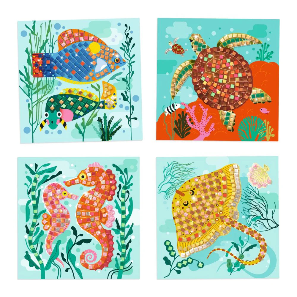 Djeco - Mosaic Kits - Caribbean Sea Life