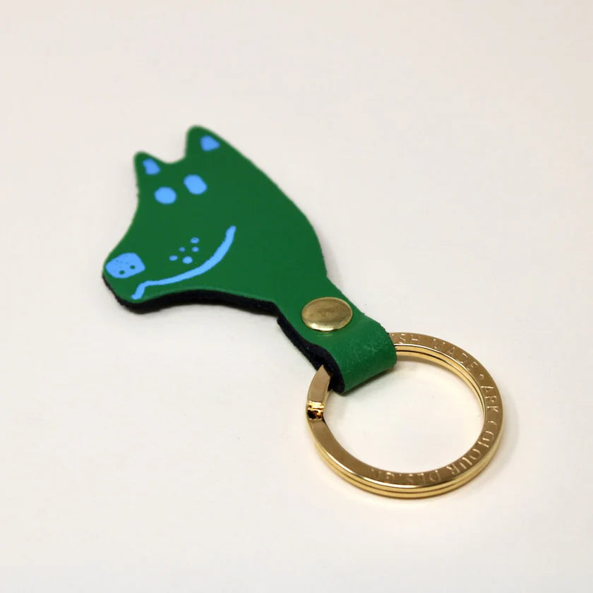 Ark - Dog Keyring - Green