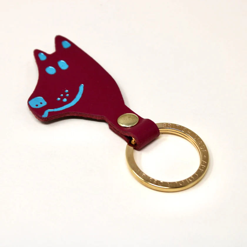 Ark - Dog Keyring - Magenta