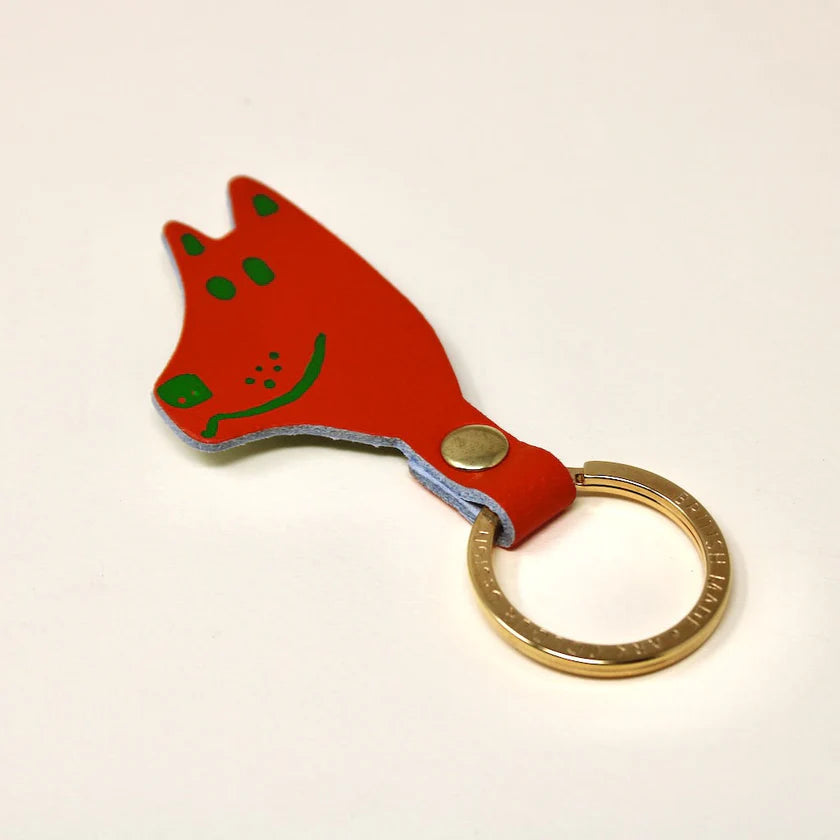 Ark - Dog Keyring - Orange