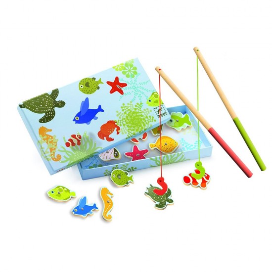 Djeco Magnetic Fishing Game - Tropical