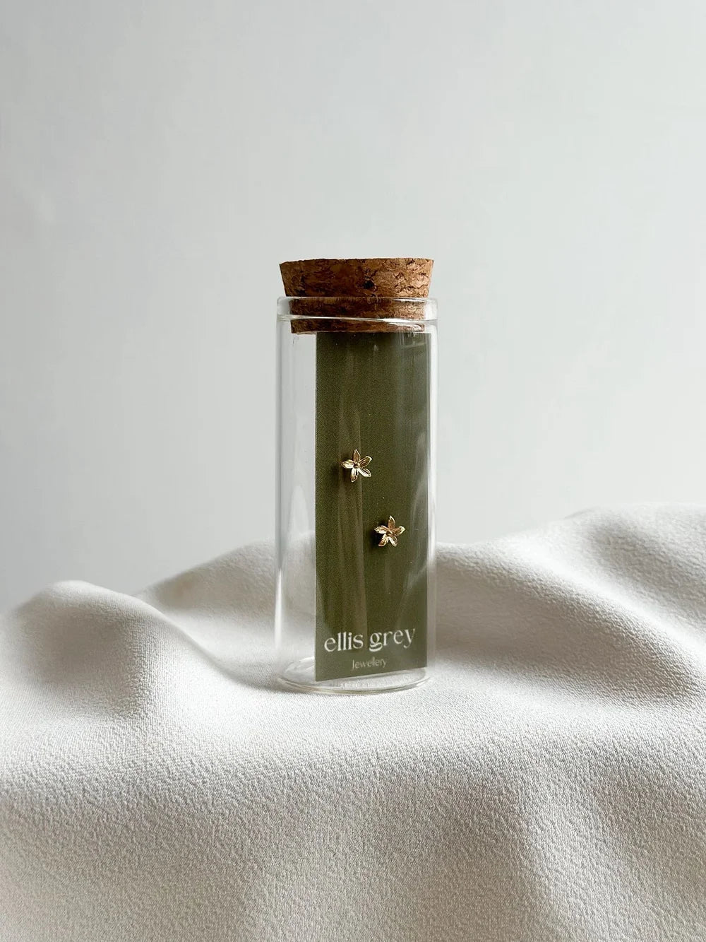Ellis Grey - Glass Vial Stud Earrings