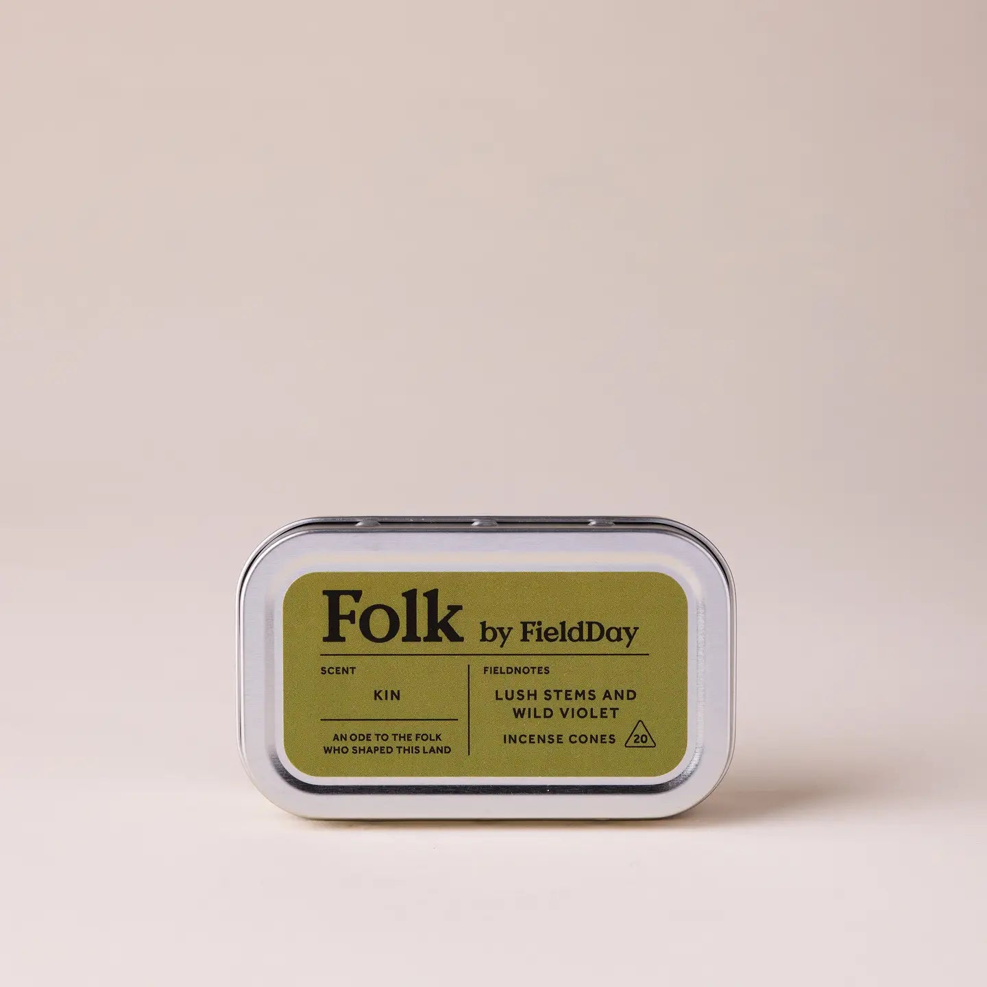 Kin - Folk - Tin of Incense Cones