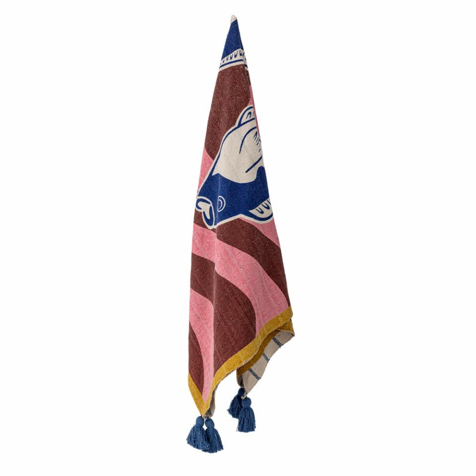 Remy Recycled Cotton Throw - Multi