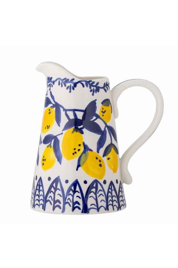 Maxima Jug Blue Stoneware