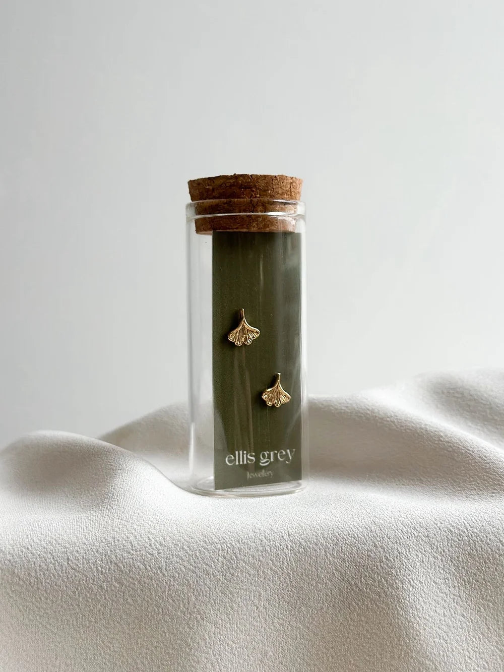 Ellis Grey - Glass Vial Stud Earrings