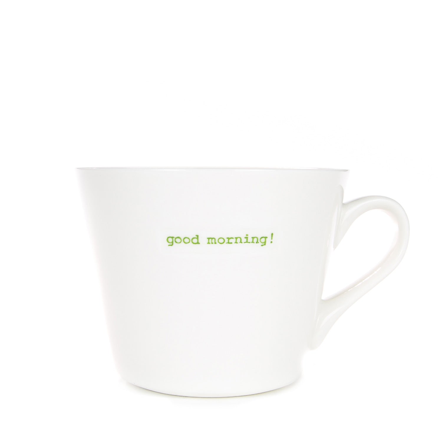 Keith Brymer Jones – Medium Mug – good morning! (green) – 350ml