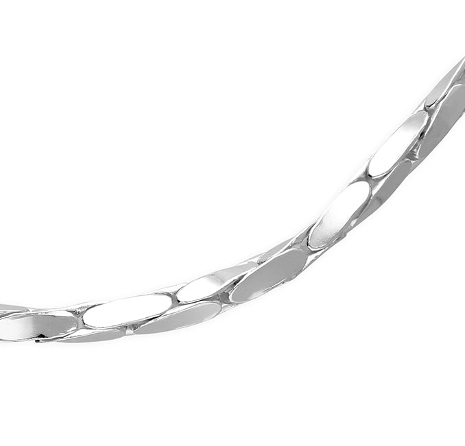 Sterling Silver Twisted Cardano Bracelet