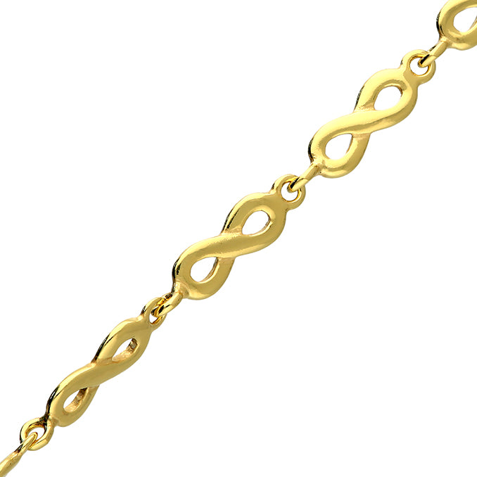 Infinity Link Bracelet - Gold