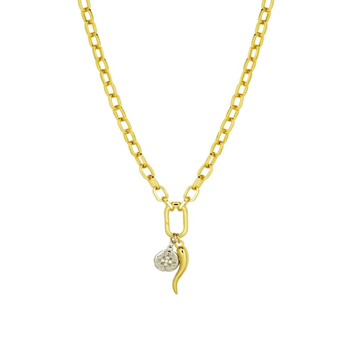 Gold Bardot Chain Necklace 20inch
