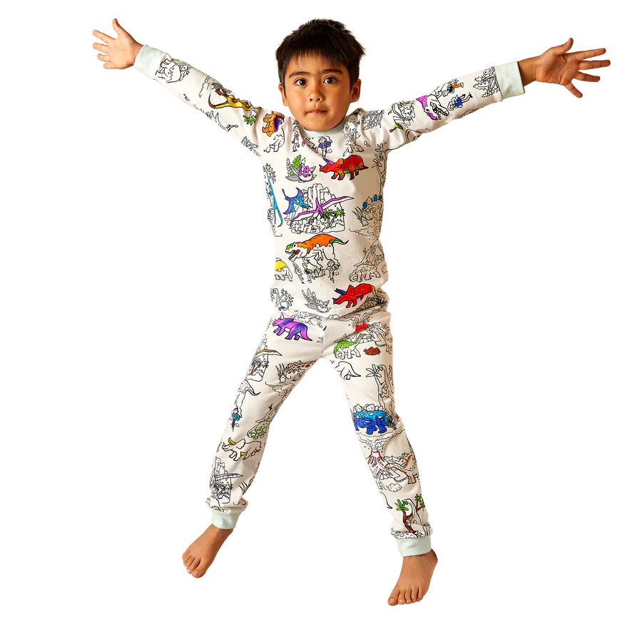 Eat Sleep Doodle - Dinosaur PJs Age 6-7