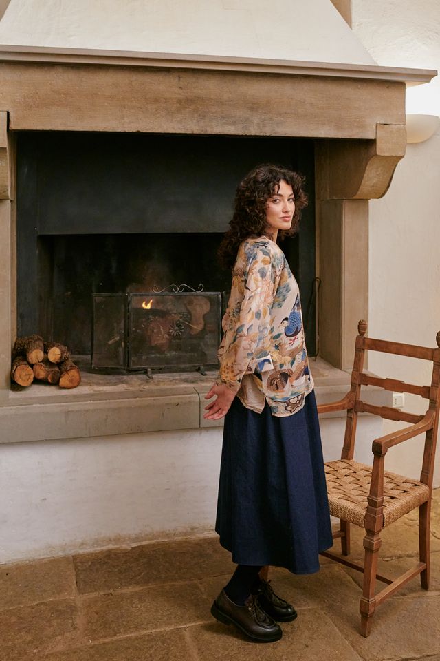 One Hundred Stars - Kimono - Hummingbird Nude