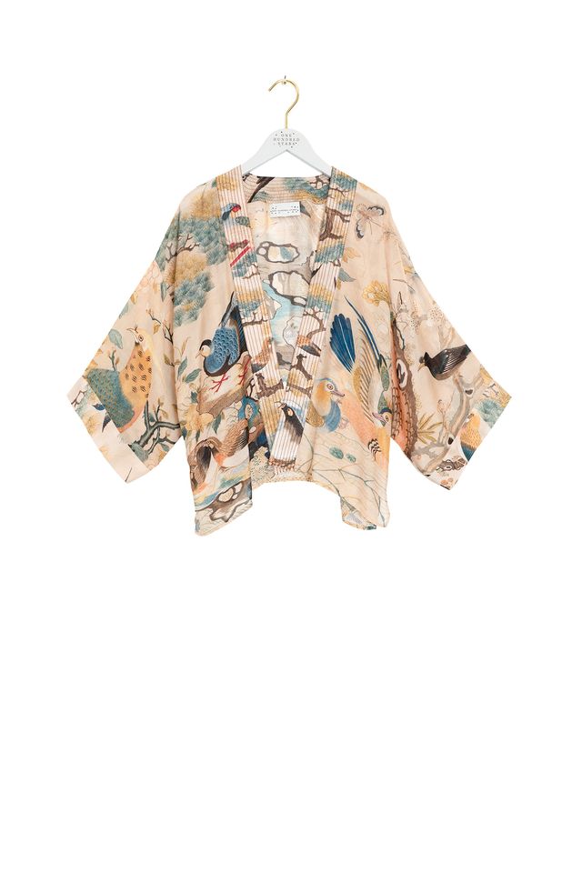 100 Stars Kimono - Hummingbird Nude