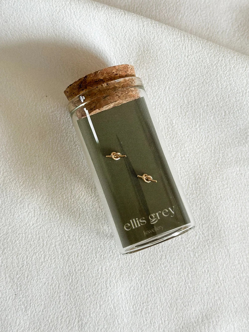 Ellis Grey - Glass Vial Stud Earrings