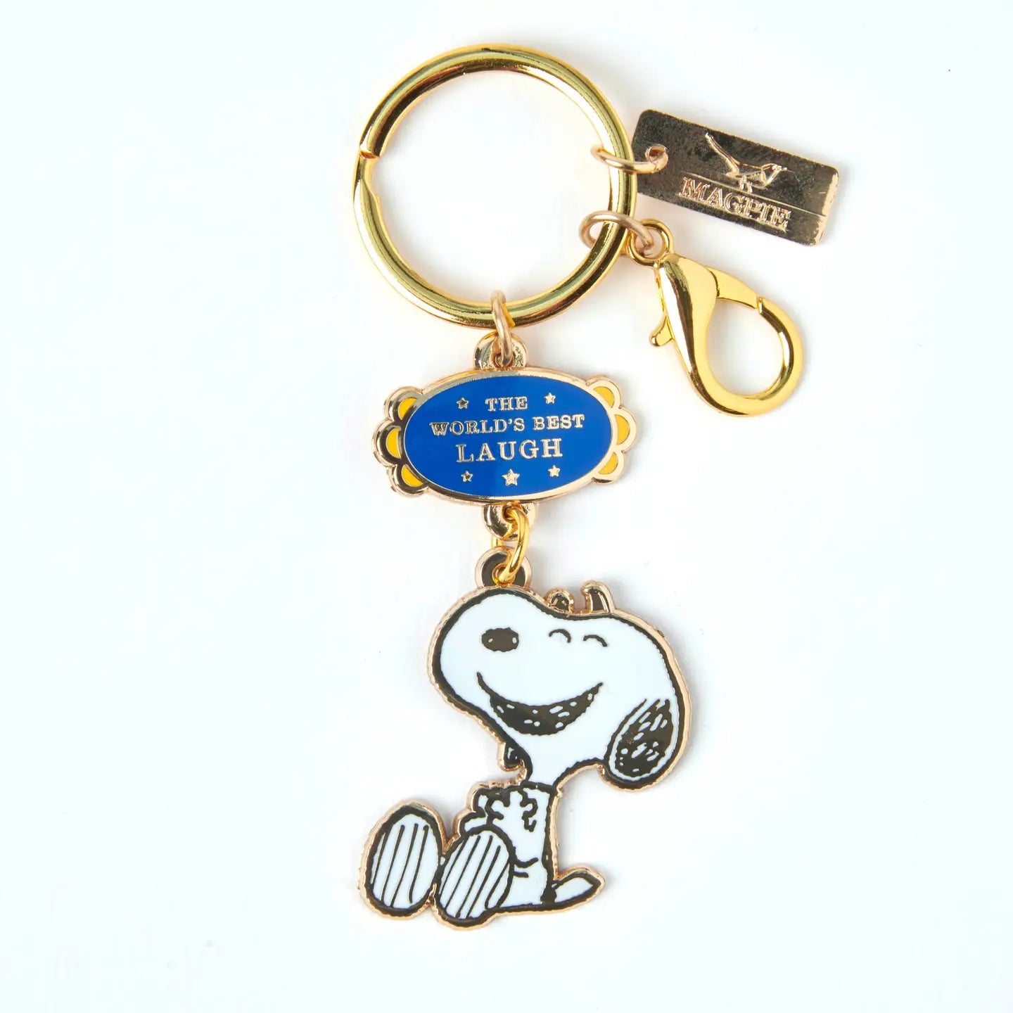 Peanuts Worlds Best Keyring - Laugh