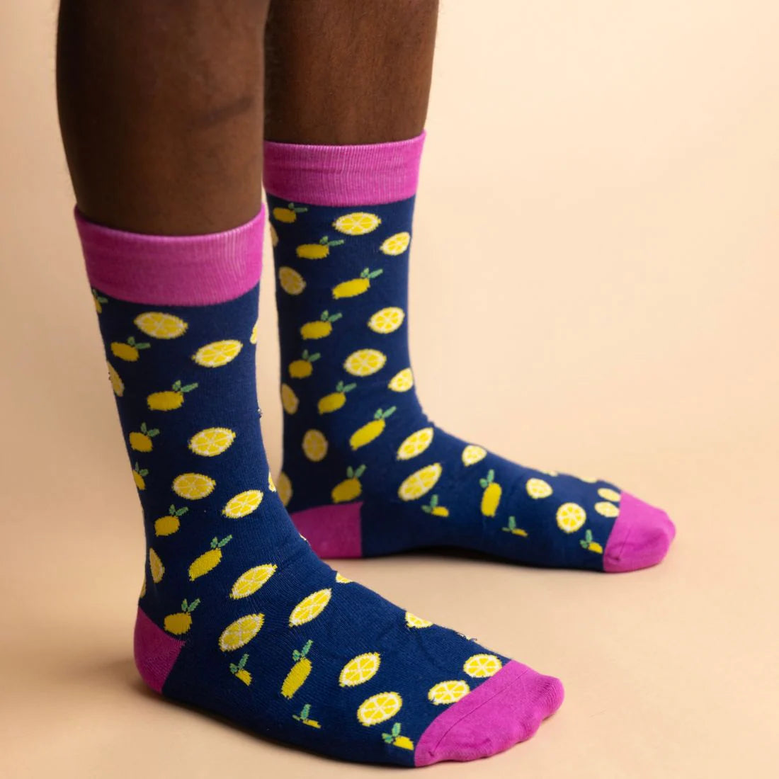 Lemon Bamboo Socks