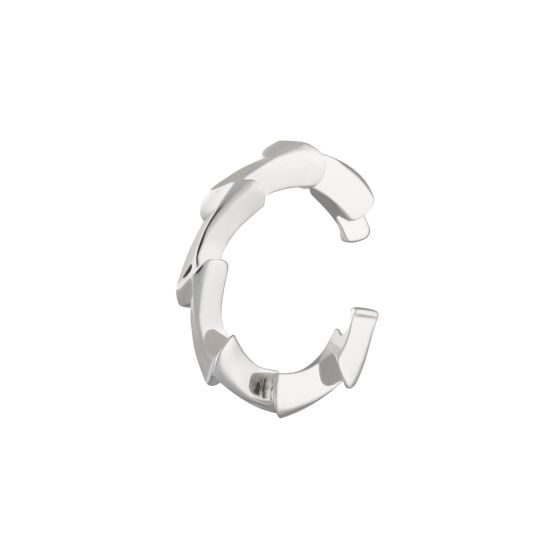 Scream Pretty - Lightning Bolt Single Ear Cuff - Sterling Silver