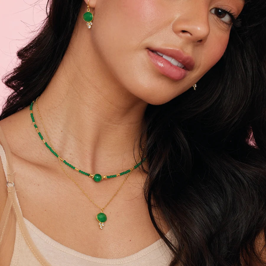 Lori Necklace - Green