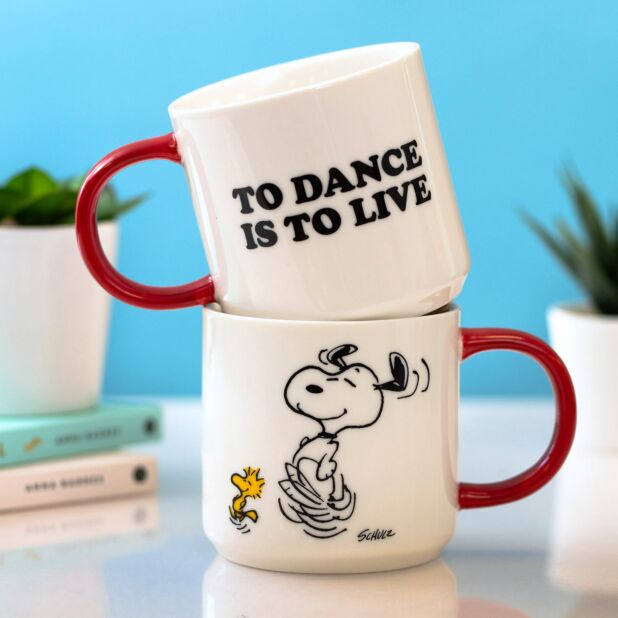 Peanuts To Dance is To Live Mug