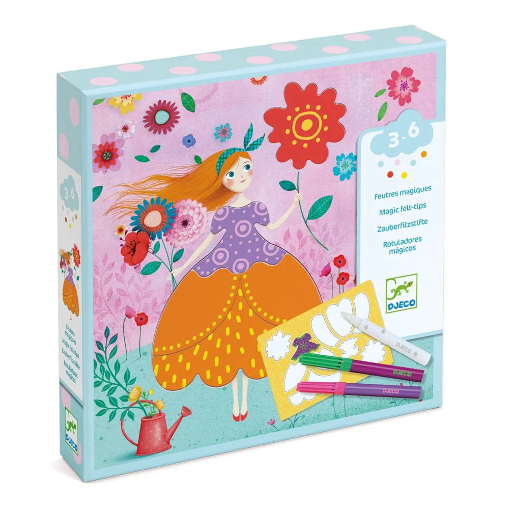 Djeco - Magic Colouring - Maries Pretty Dresses
