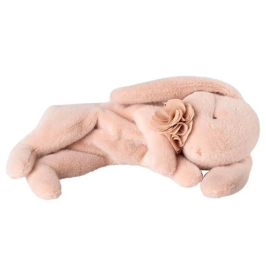 Maileg - Plush Sleeping Bunny - Small - Powder