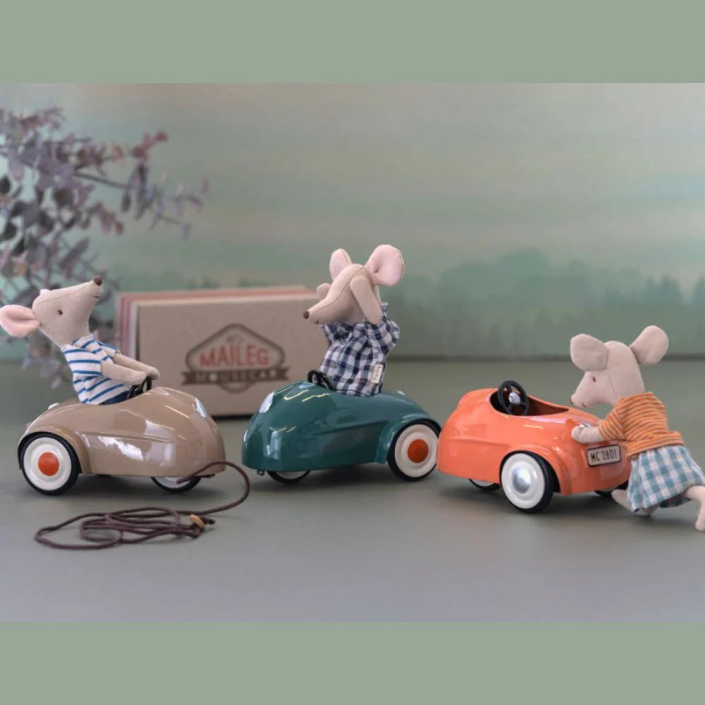 Maileg - Mouse Car - Dark Green