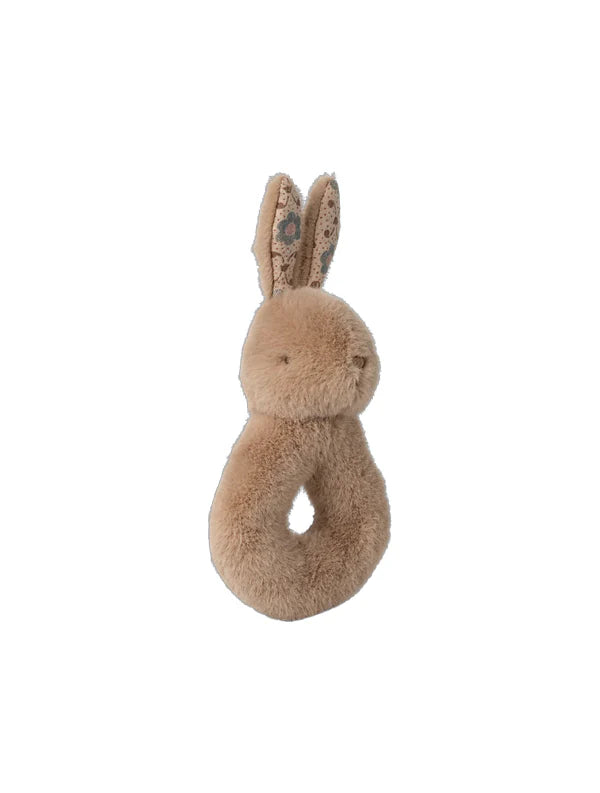 Maileg - Rabbit Rattle Set - Cream Peach