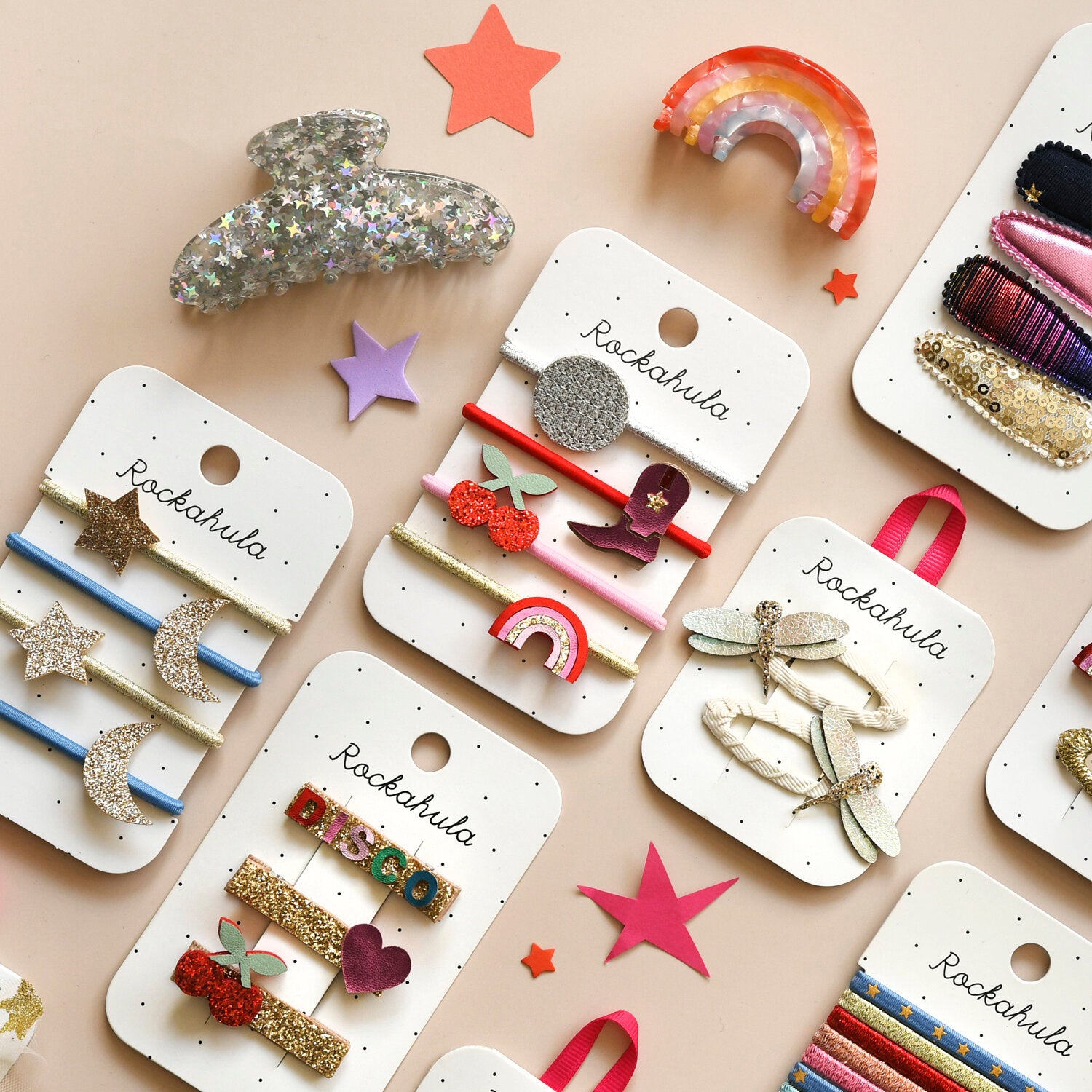 Rockahula - Shimmer Rainbow Claw Clip