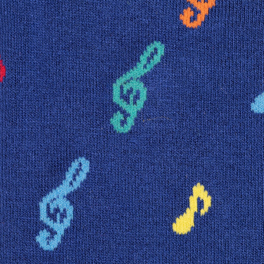 Swole Panda - Musical Notes Bamboo Socks L