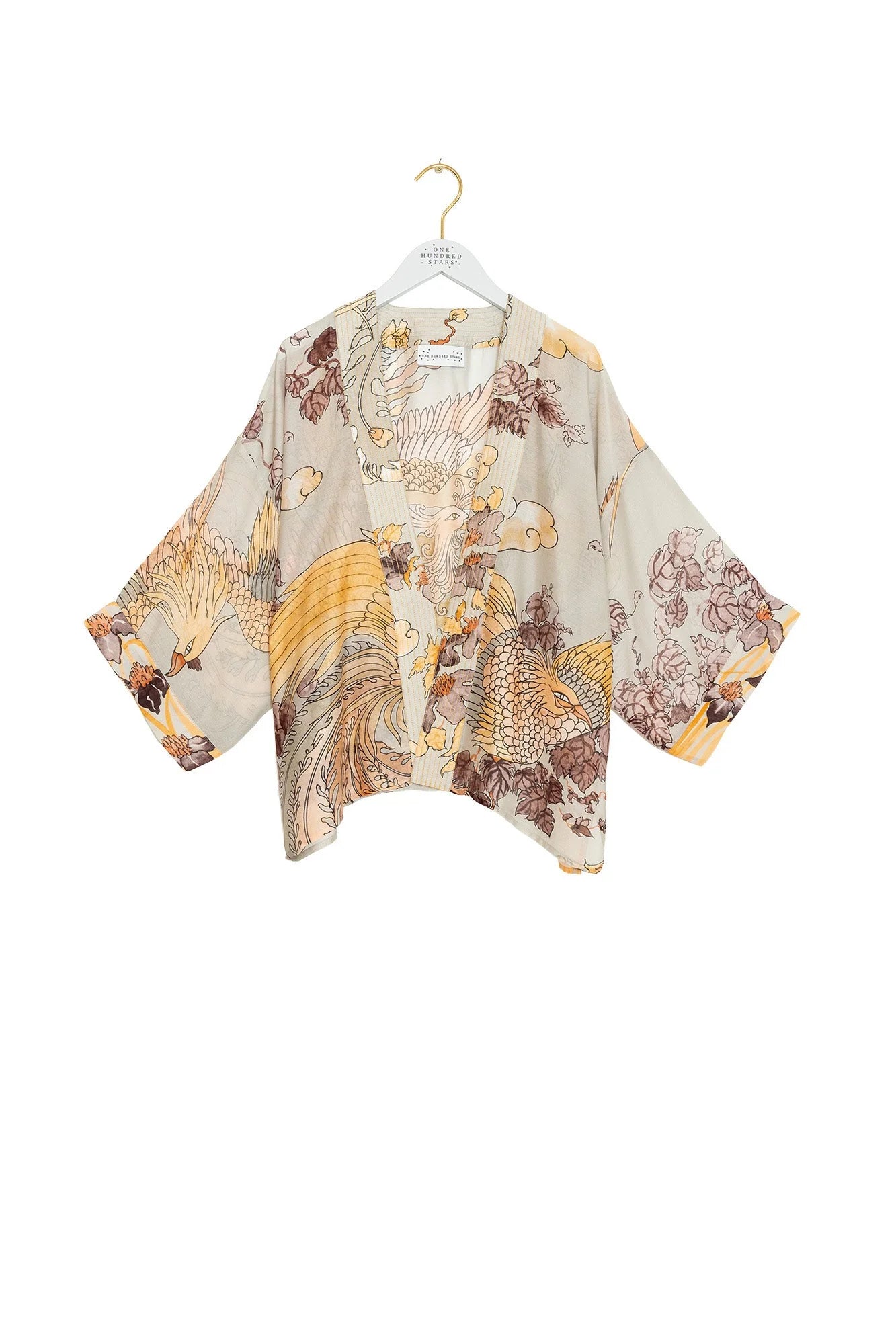 100 Stars Kimono - Phoenix Grey