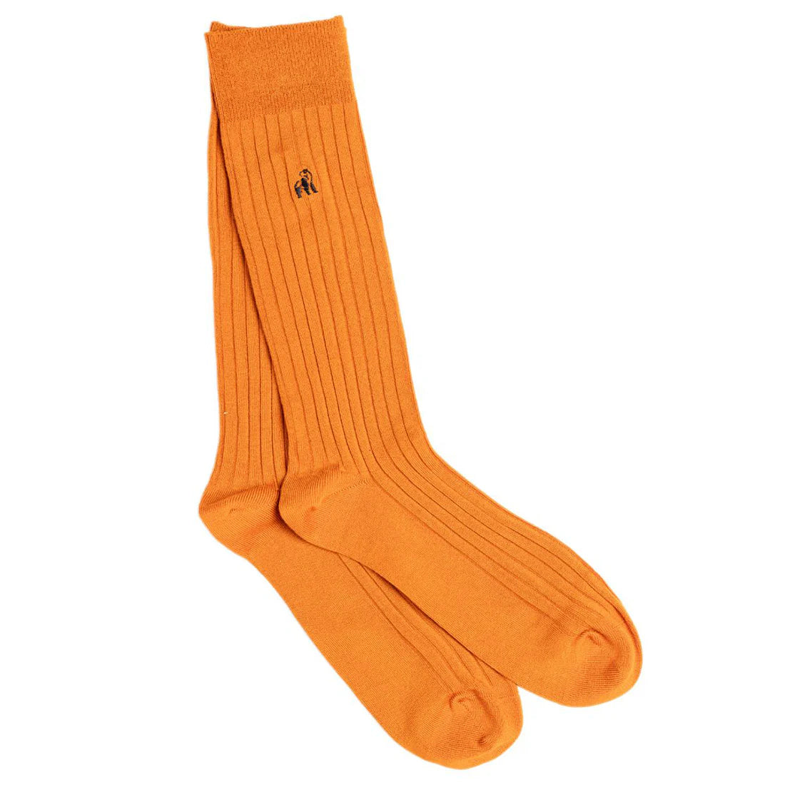 Swole Panda - Burnt Orange Bamboo Socks L