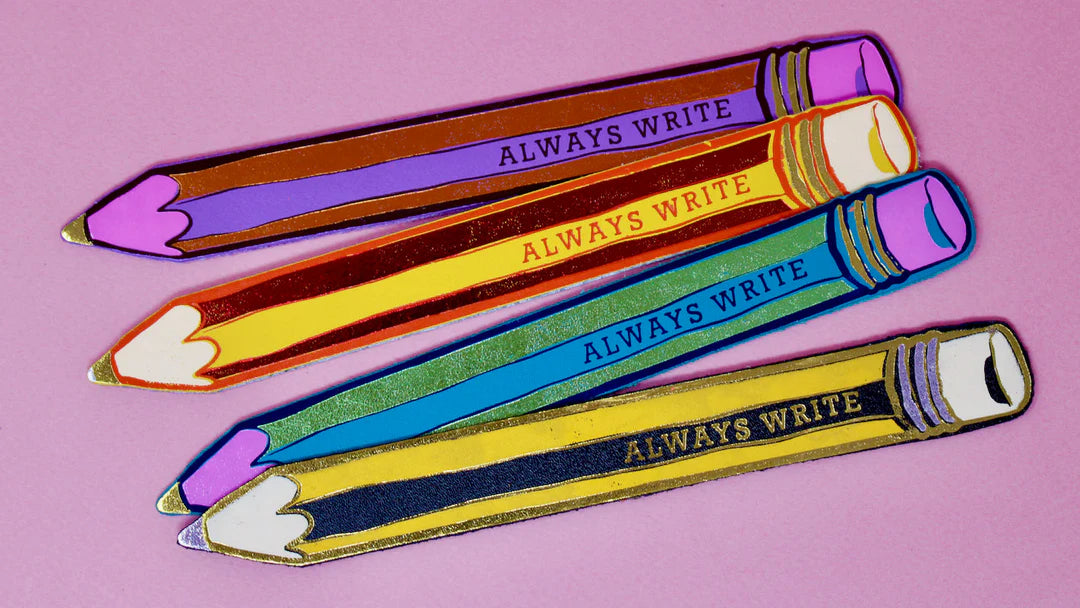 Ark - Always Write Pencil Bookmark - Turquoise