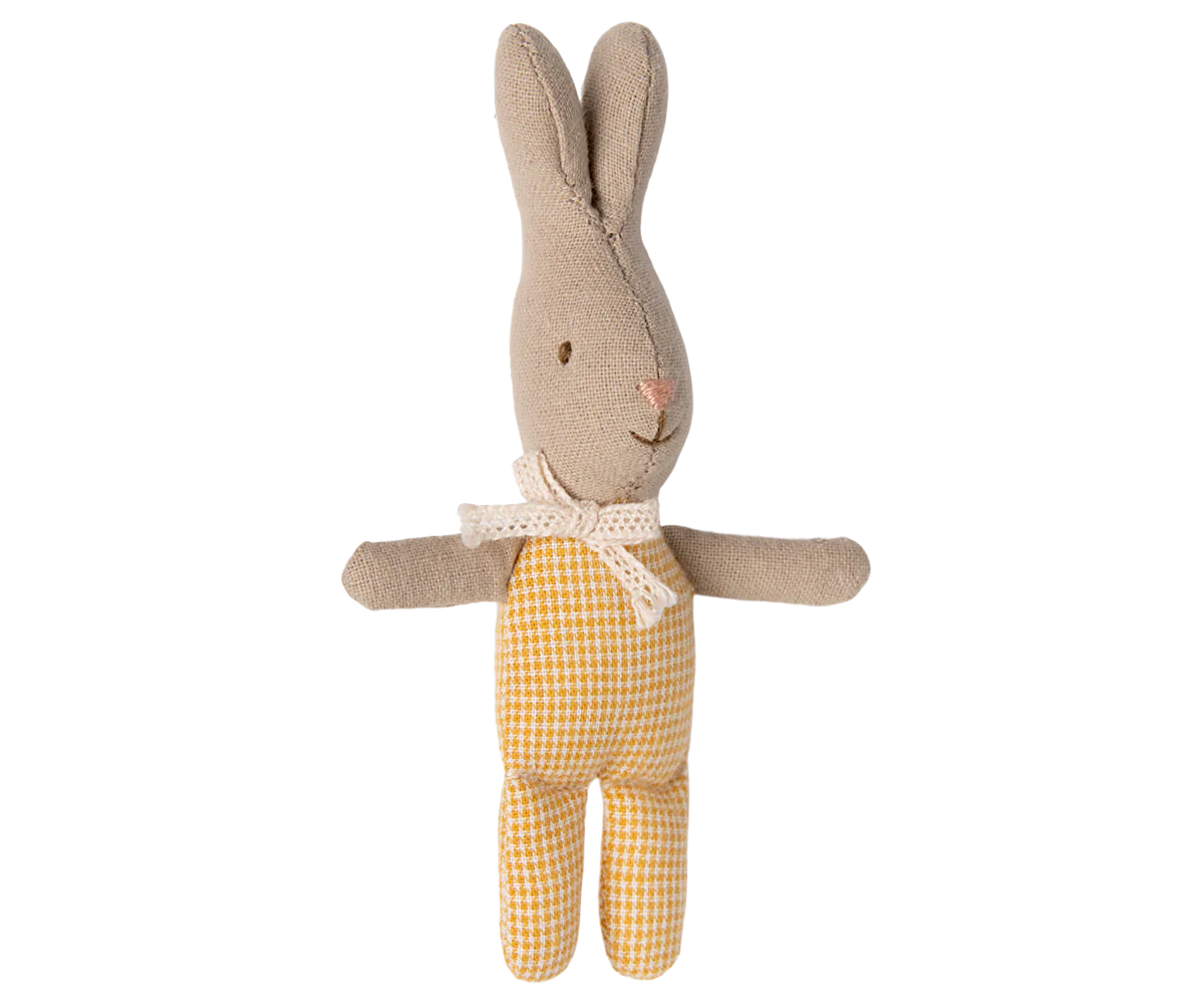 Maileg - Rabbit - Yellow Check