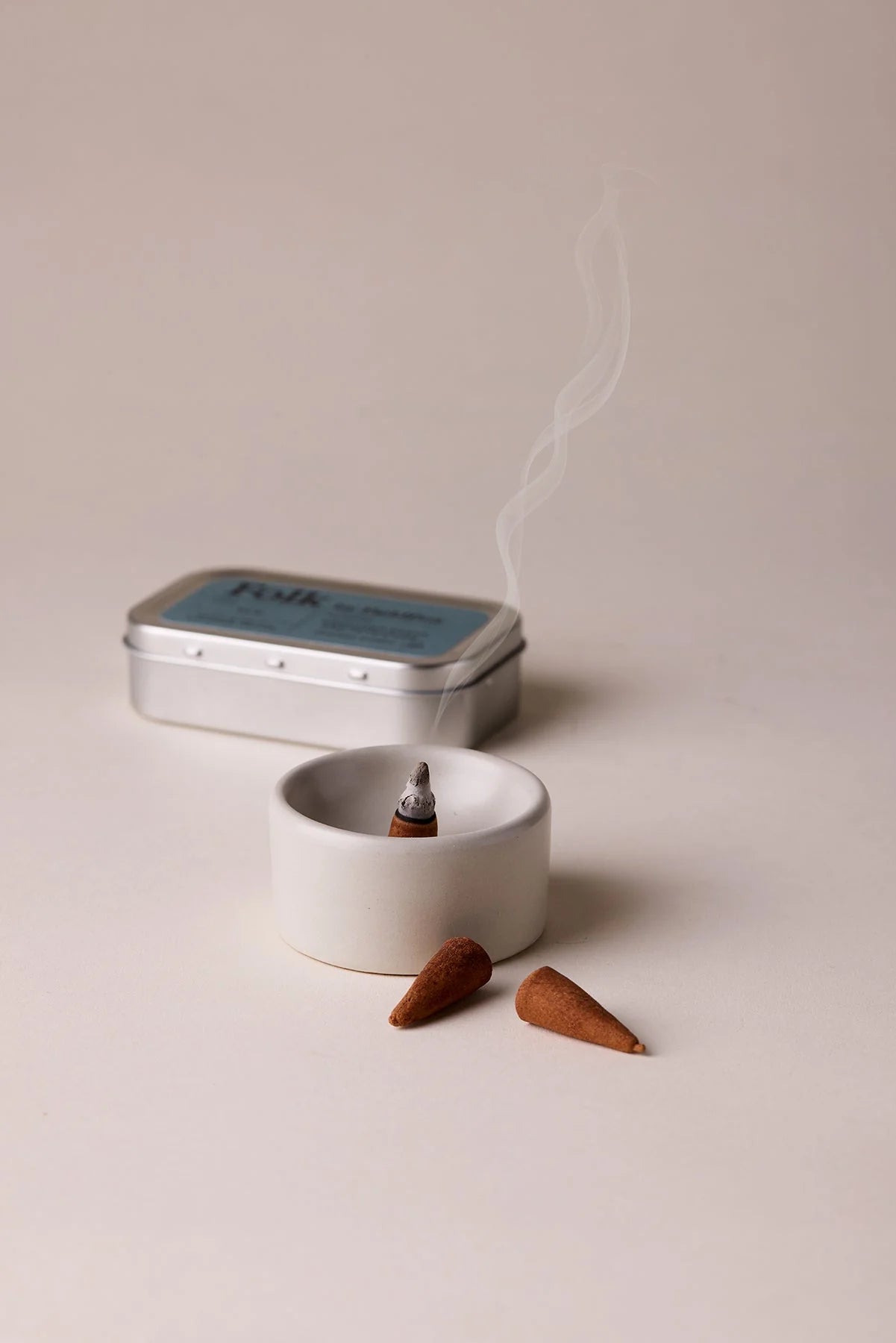 Rain - Folk - Tin of Incense Cones