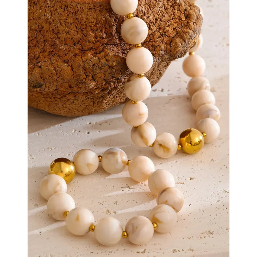 Acrylic Beaded Chunky Bracelet