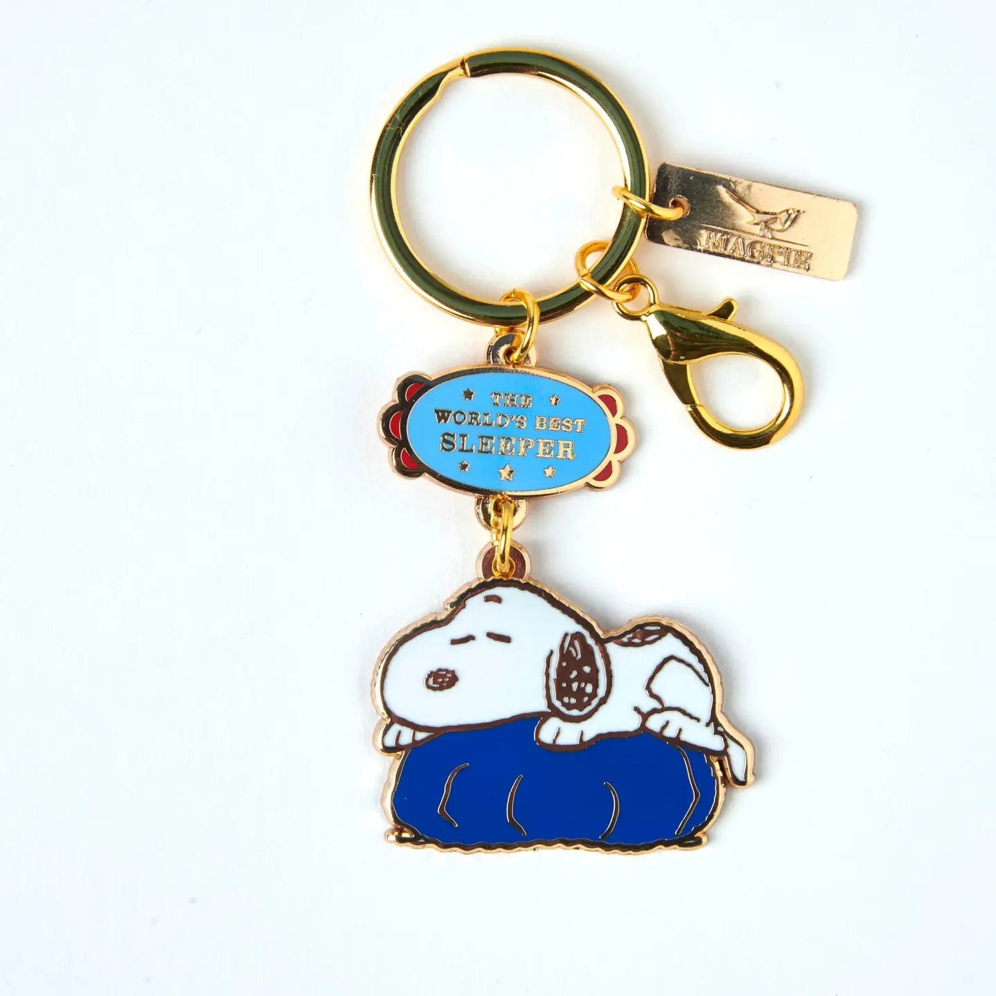 Snoopy - Peanuts Worlds Best Keyring - Sleeper