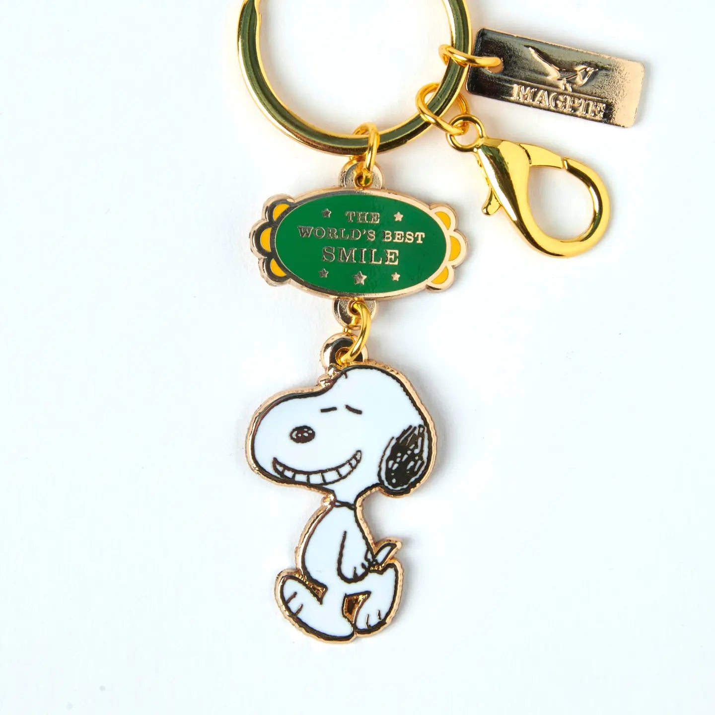 Peanuts Worlds Best Keyring - Smile