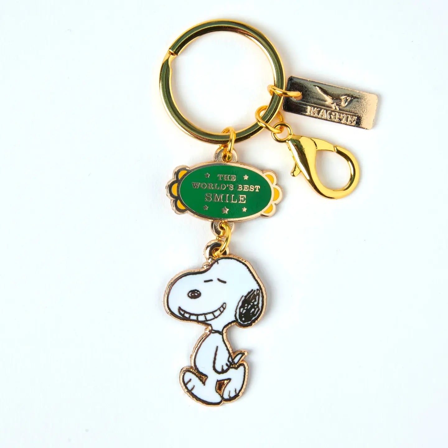 Peanuts Worlds Best Keyring - Smile