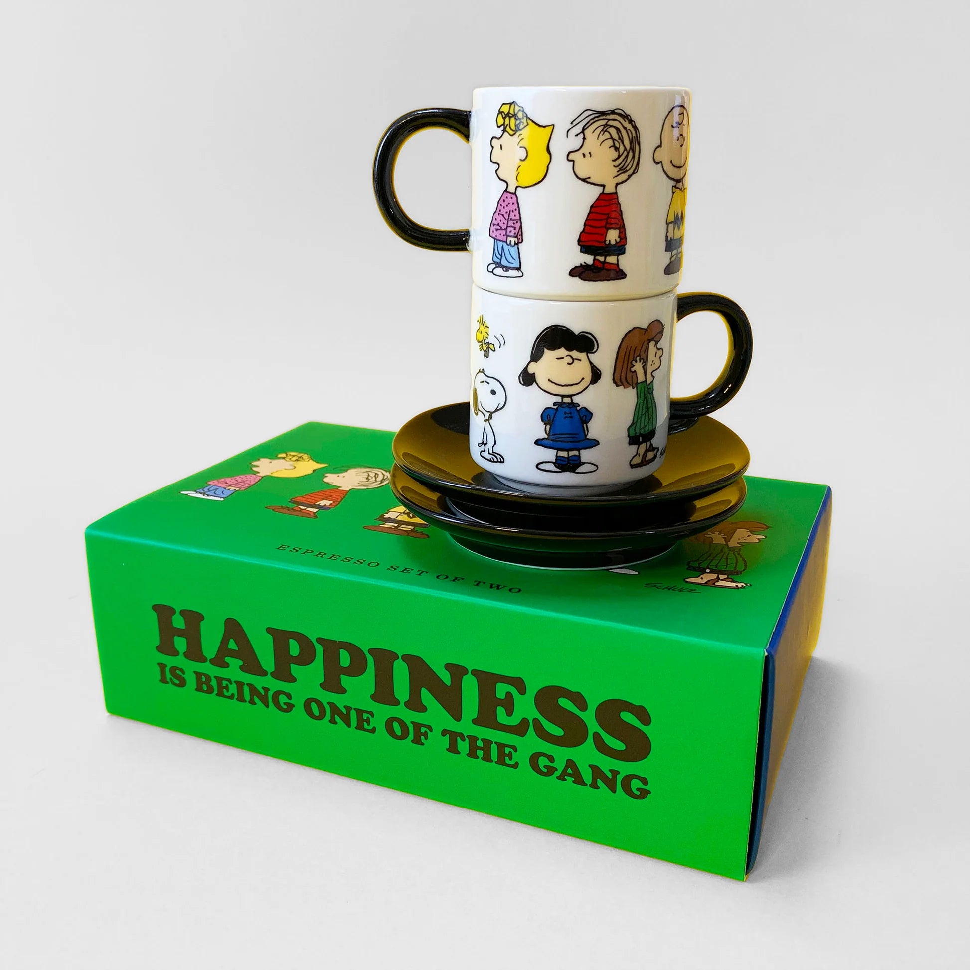 Peanuts - Espresso Set of 2 - Gang