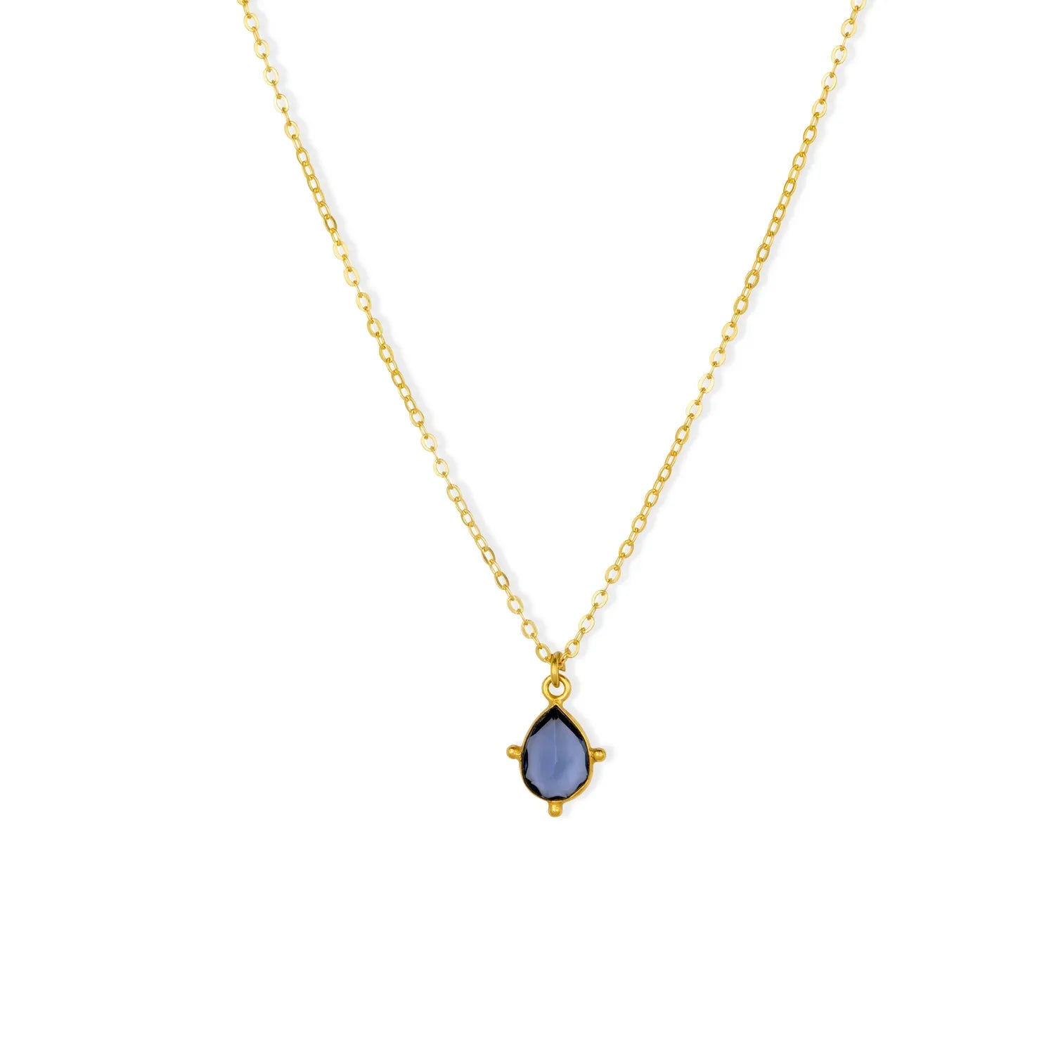 Ashiana London - Snowdrop Lolite Necklace