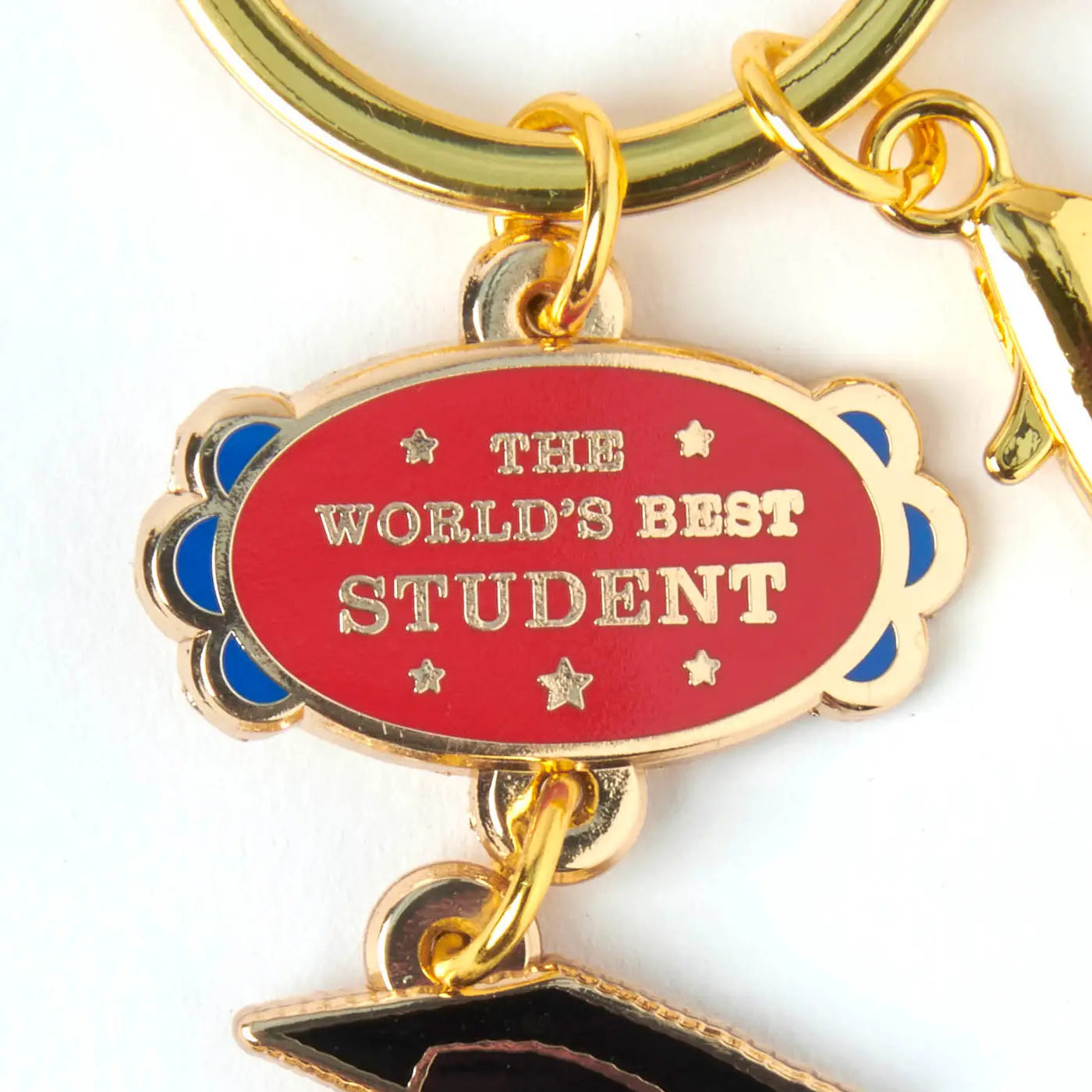 Peanuts Worlds Best Keyring - Student
