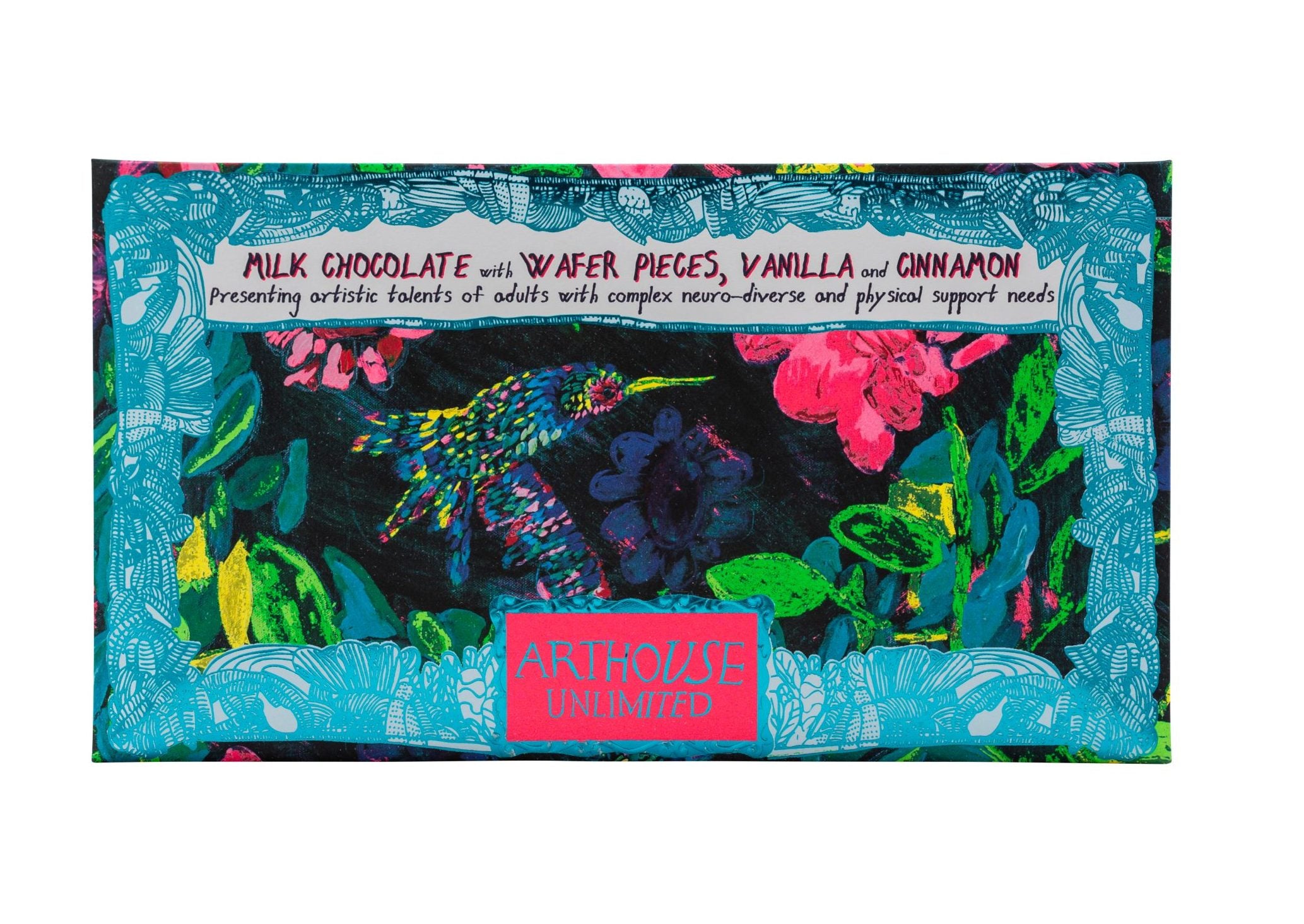 Sweet Nectar – Milk Chocolate with Wafer Pieces, Vanilla and Cinnamon