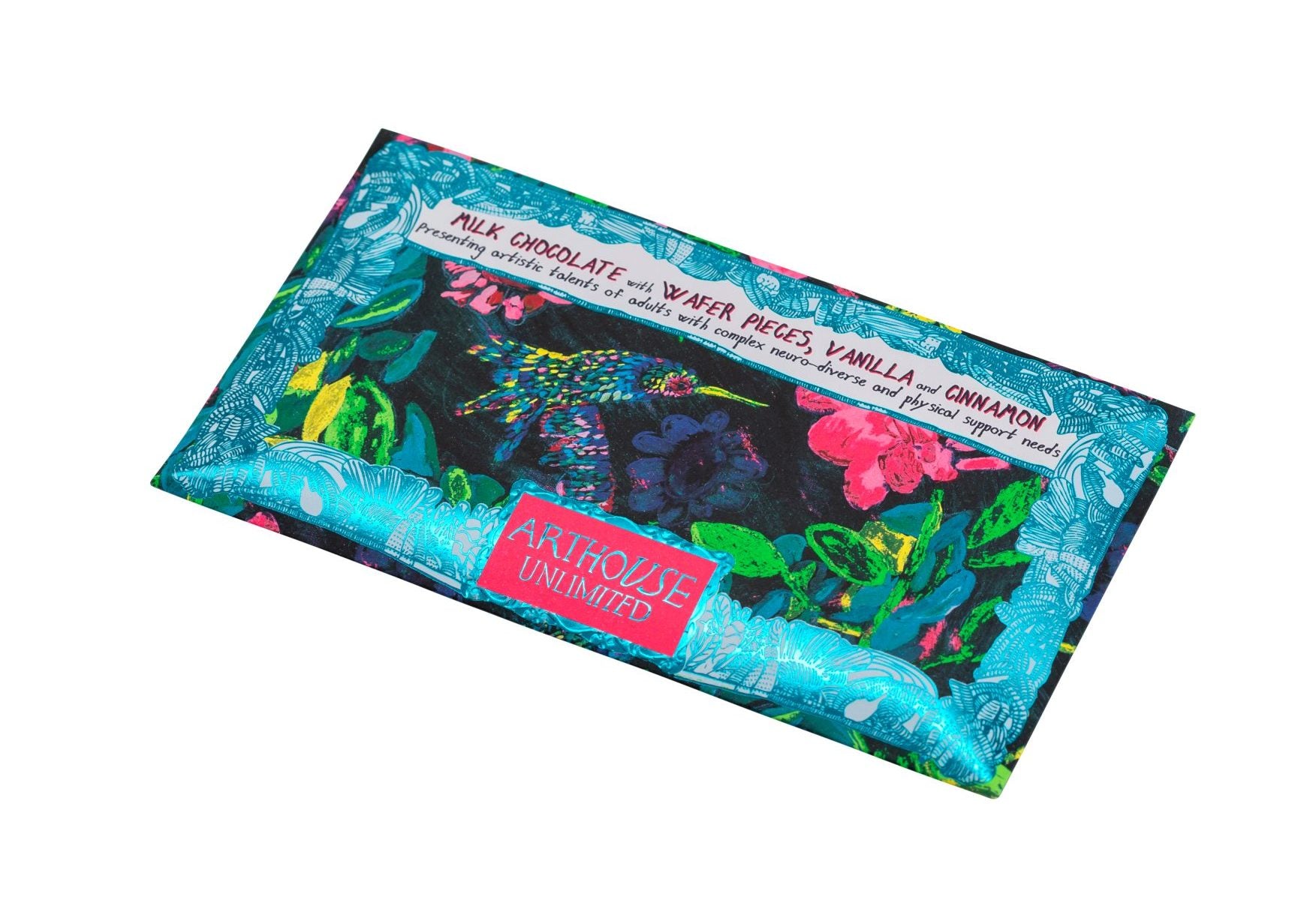 Sweet Nectar – Milk Chocolate with Wafer Pieces, Vanilla and Cinnamon