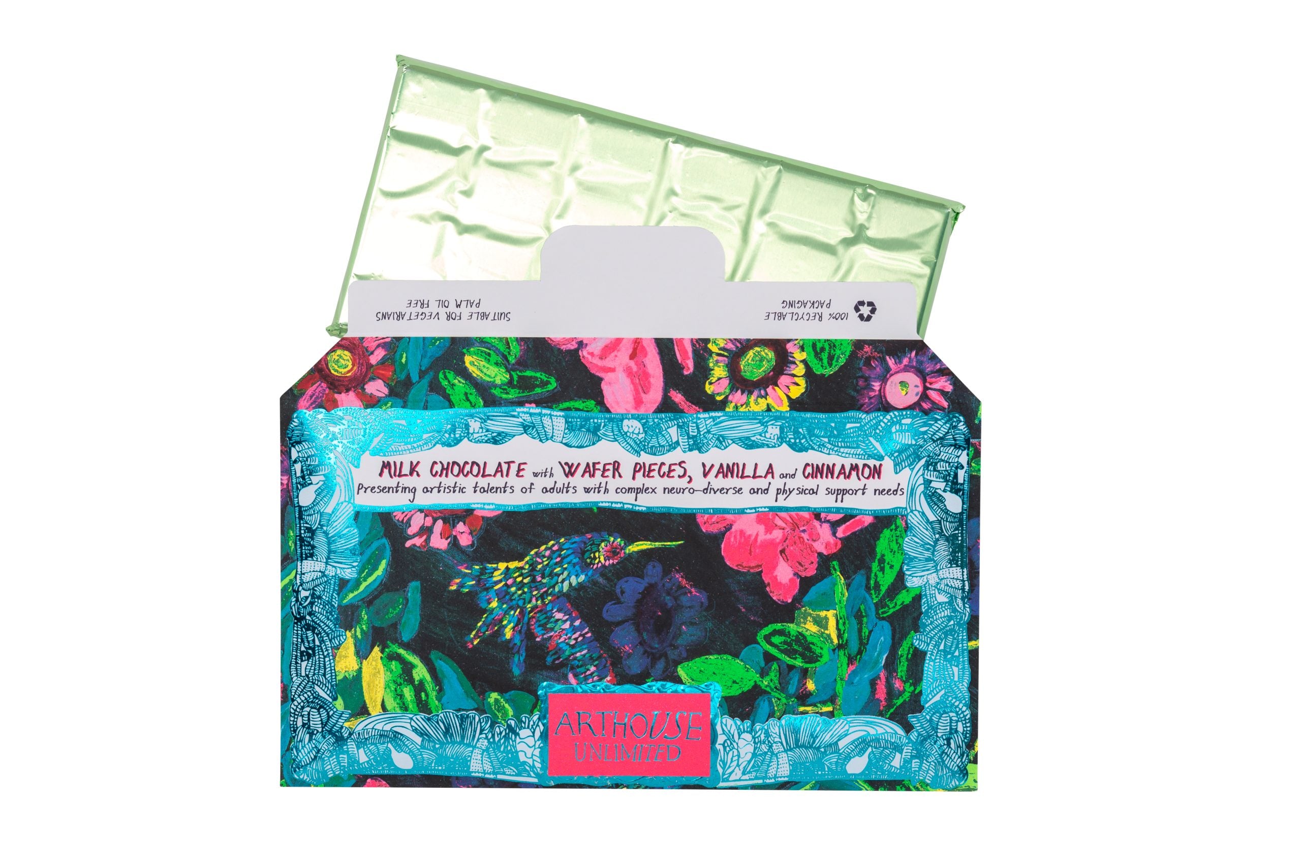 Sweet Nectar – Milk Chocolate with Wafer Pieces, Vanilla and Cinnamon