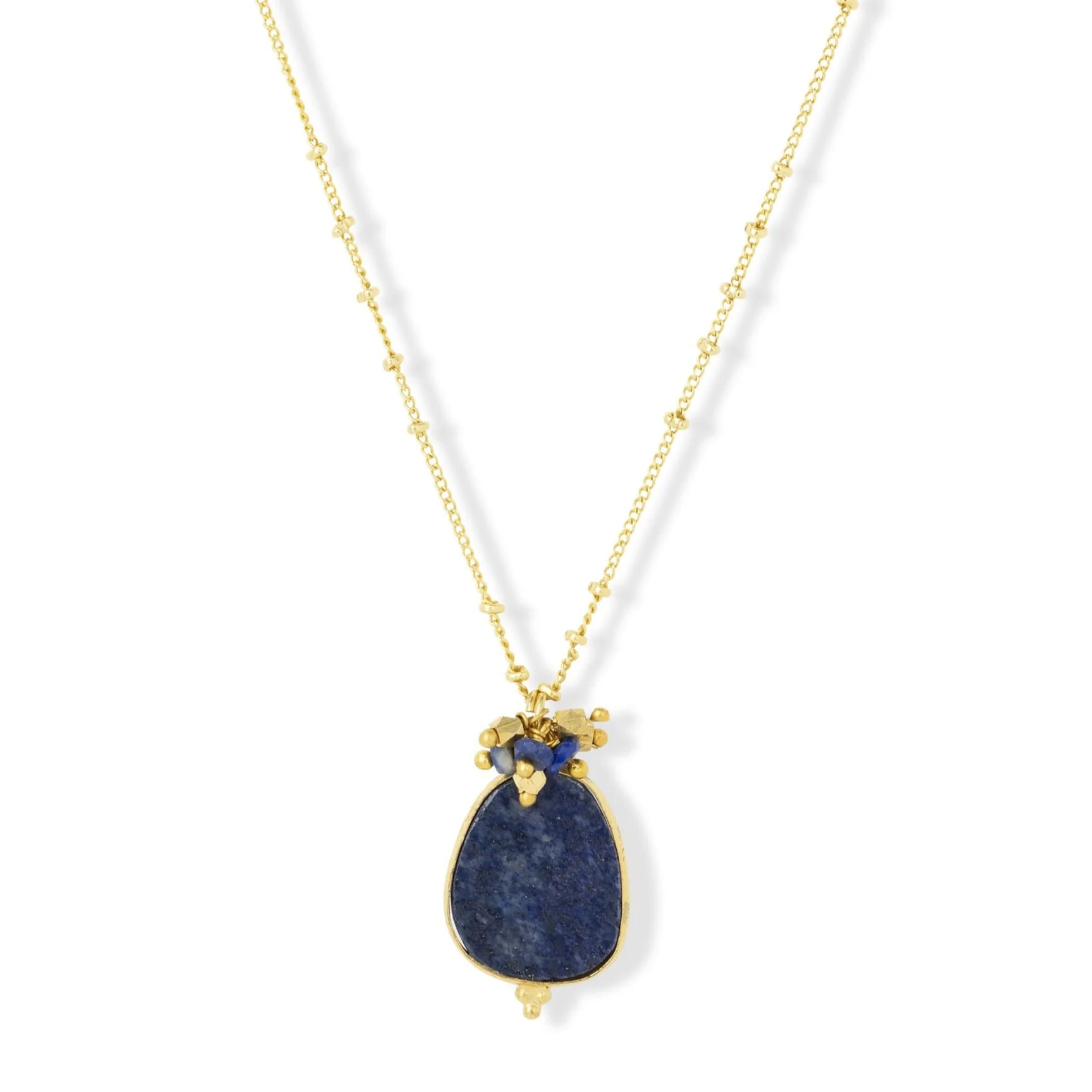 Ashiana - Willow Lapis Lazuli Necklace