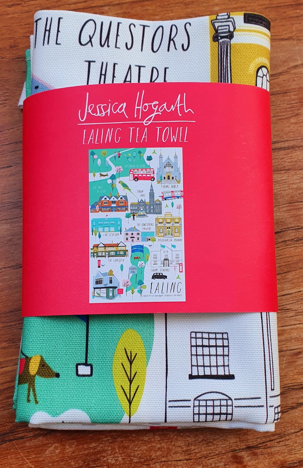 Ealing Landmarks - Tea Towel