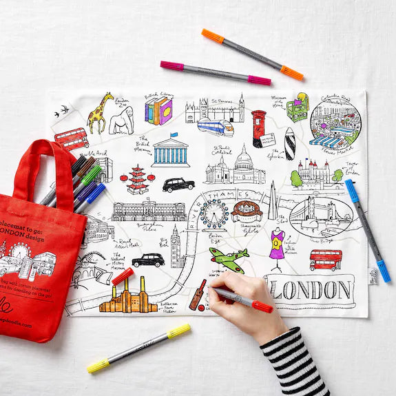 London On the Go Placemat